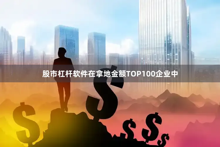 股市杠杆软件在拿地金额TOP100企业中